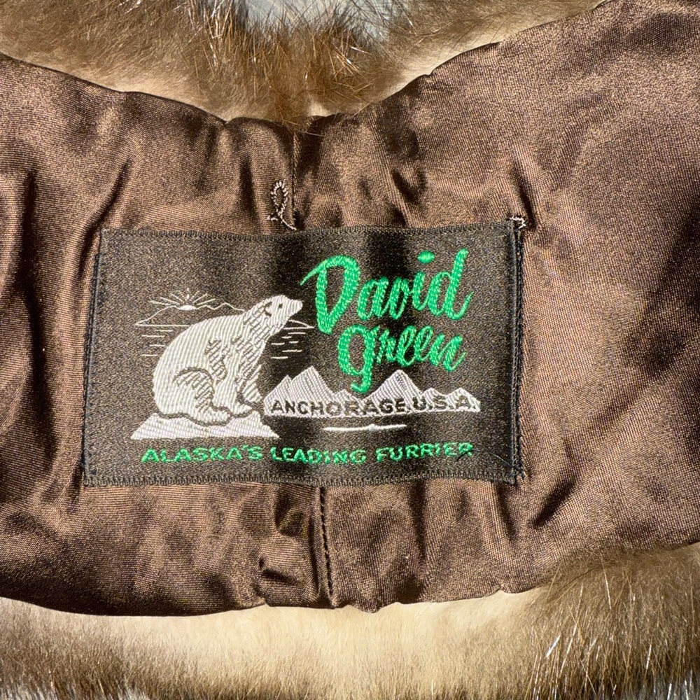 David Green Furriers Mink Stoll and Two Vintage Fur Coin Wallets - Picture 3 of 7